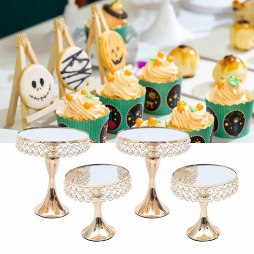 JOYDING 9pcs Cake Stands Set Cupcake Stand Dessert Display Wedding
